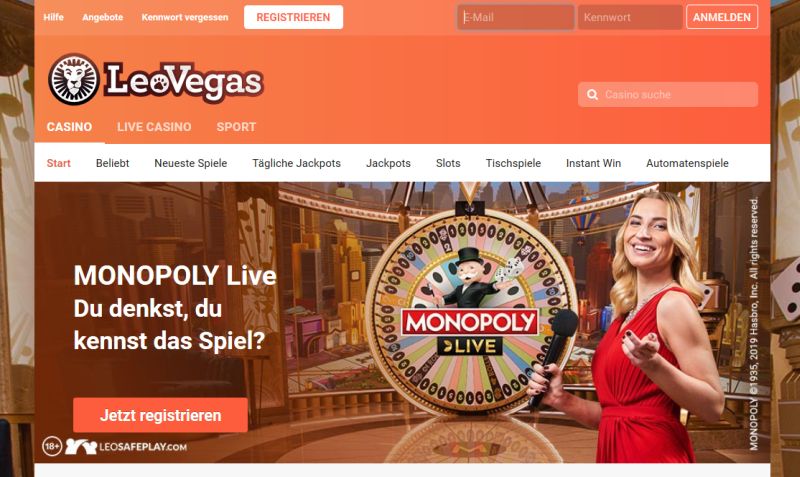 Leo Vegas Casino Vorschau